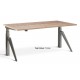 Five Dual Motor Tapered Leg Height Adjustable Desk